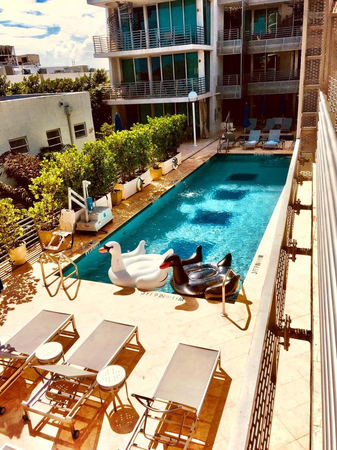 Apartment At De Soleil Hotel On Ocean Drive マイアミビーチ エクステリア 写真